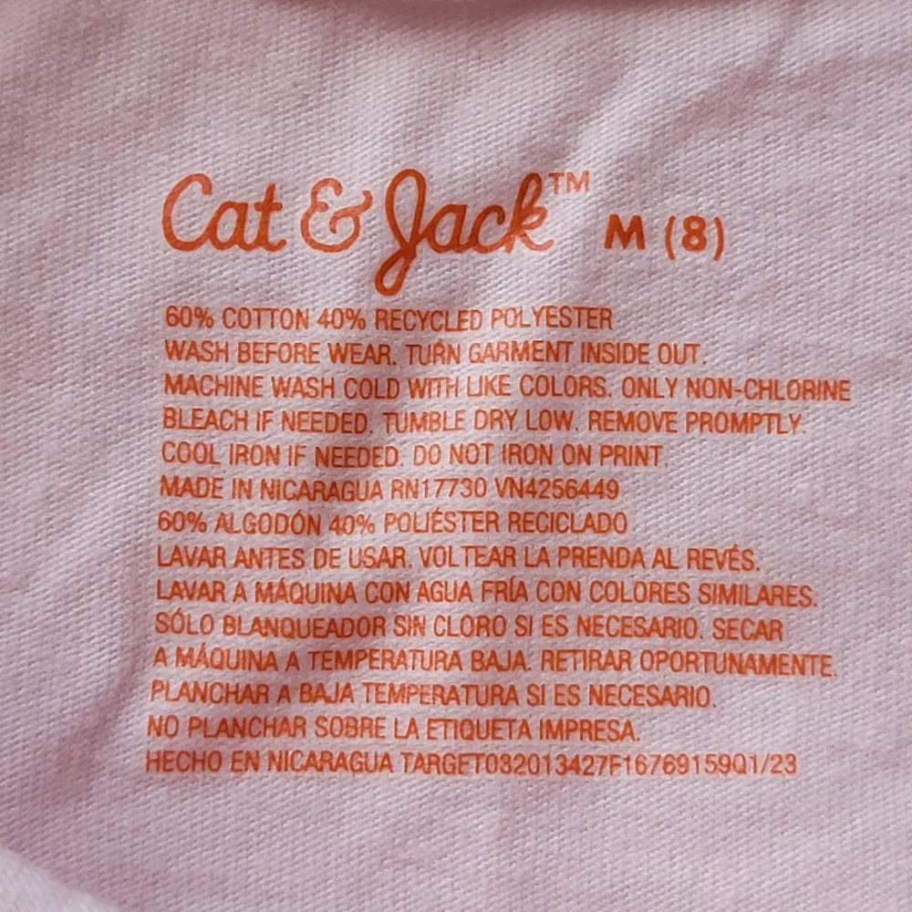 Pink Short Sleeve T-Shirt | Cat & Jack Flower Girl